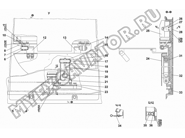 Кабина Промтрактор Т-20.02