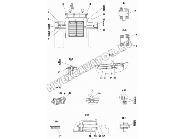Облицовка Промтрактор Т-20.02