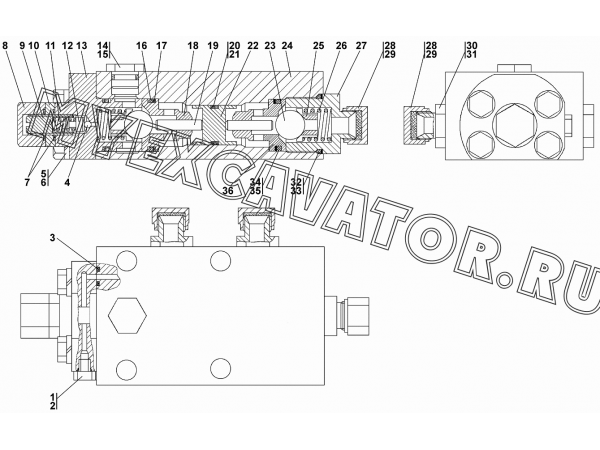 Гидрозамок Промтрактор Т-20.01
