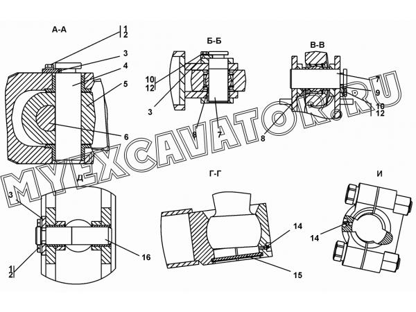 Оборудование бульдозерное полусферическое Промтрактор Т-20.01