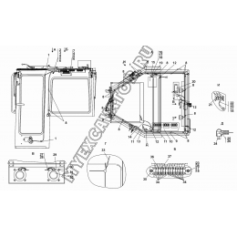 Электрооборудование крыши кабины