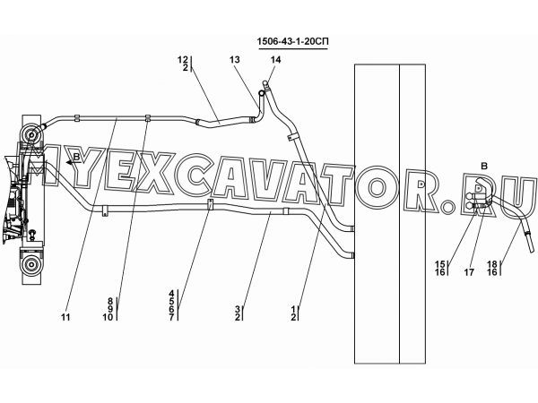 Установка системы подогрева Промтрактор Т-15.02