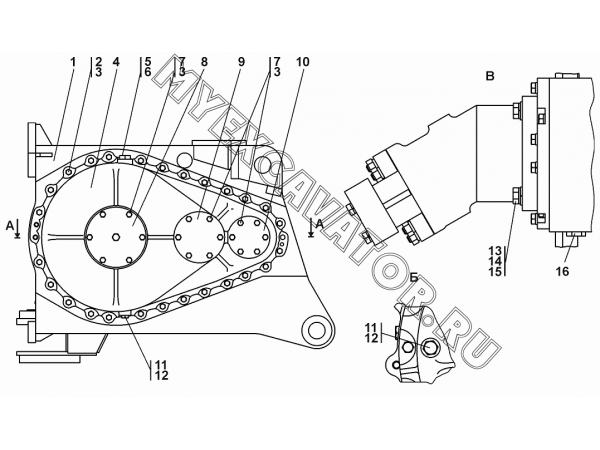 Лебедка Промтрактор Т-11.02