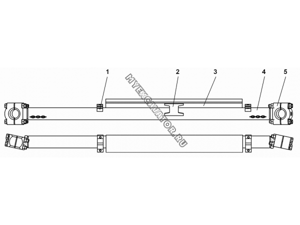 Тяга поперечная Промтрактор Т-11.02