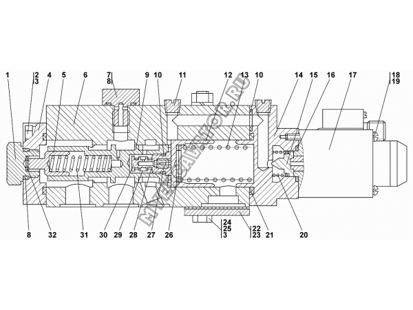 Клапан-модулятор Промтрактор Т-11.02