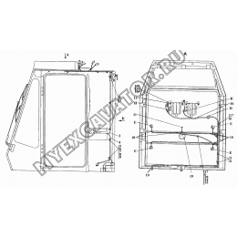 Электрооборудование крыши кабины