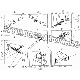 Установка отопителя и жидкостного подогревателя 4125А.15.01.000 Ковровец ЭО-4225