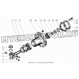 Ступица ДЗ-122А.03.03.000