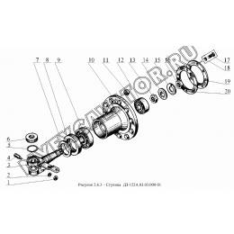 Ступица ДЗ-122А.03.03.000-01