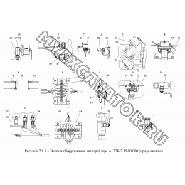 Электрооборудование автогрейдера А122Б-2.15.00.000