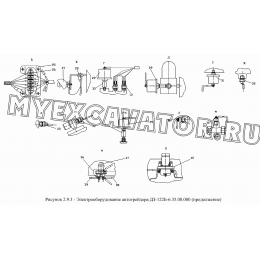 Электрооборудование автогрейдера ДЗ-122Б-6.35.00.000