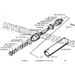 Гидроцилиндр ДЗ-122.08.05.020