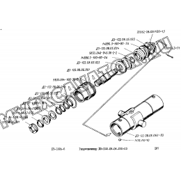 Гидроцилиндр ДЗ-122.08.06.050-03