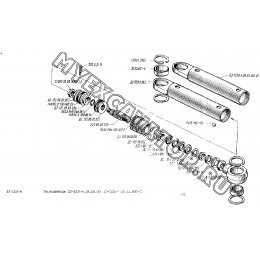 Гидроцилиндры ДЗ-122А-6.08.03.000, ДЗ-122А-6.08.03.000-01