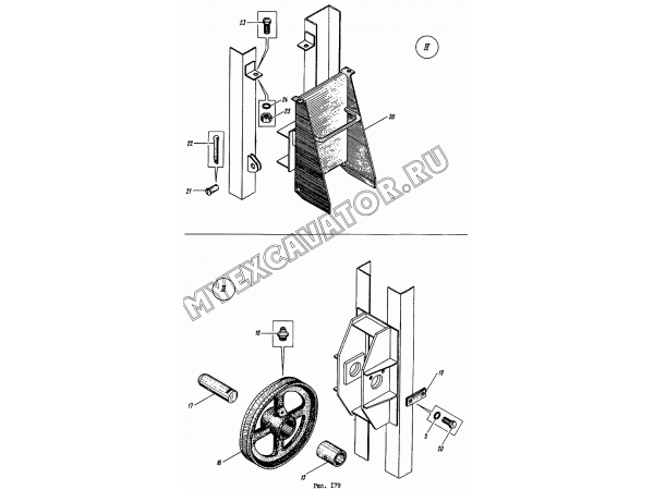 Низ стрелы 652Б.701 Донэкс ЭО-4112
