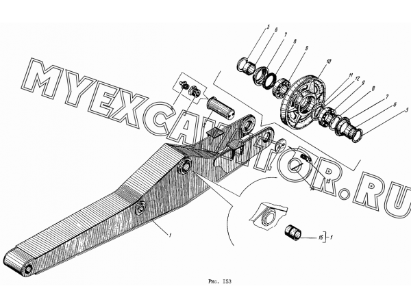 Рукоять ЭО-4111В.00.02.10.000 Донэкс ЭО-4112