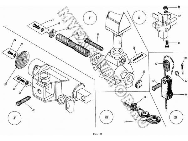 Сваебойное оборудование 652Б.700 Донэкс ЭО-4112