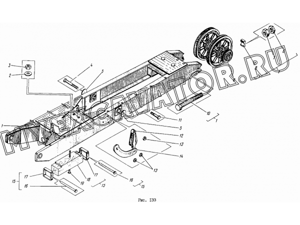 Стрела ЭО-4111В.00.01.01.000 Донэкс ЭО-4112