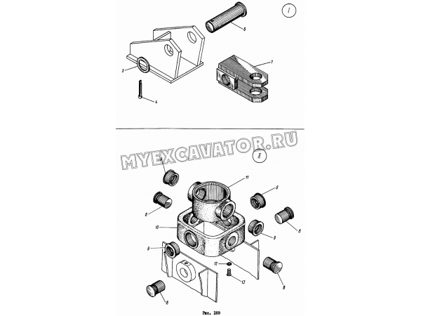 Стрела опорная 652.693 Донэкс ЭО-4112