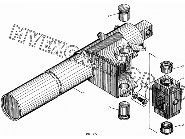Траверса 652.694 Донэкс ЭО-4112