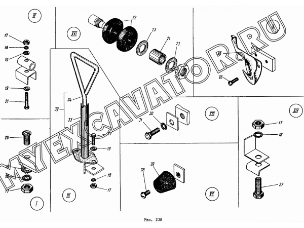 Оборудование кабины ЭО-4112.30.11.00.000-10 Донэкс ЭО-4112