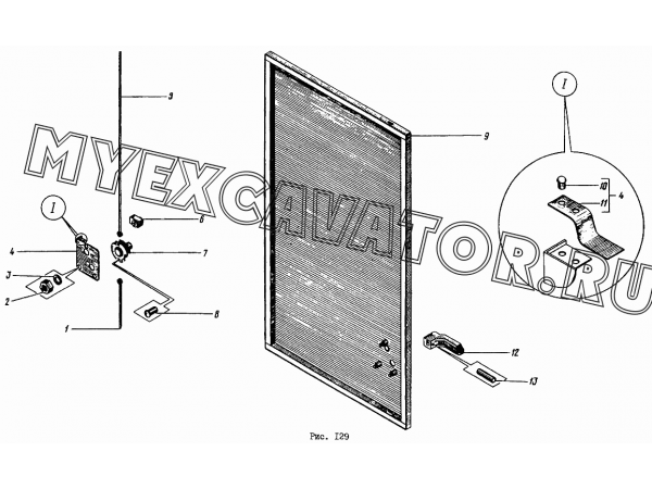 Дверь ЭО-4112.40.10.01.300 Донэкс ЭО-4112