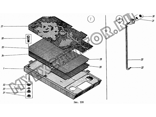 Кабина машиниста ЭО-4112.30.00.00.000-10 Донэкс ЭО-4112