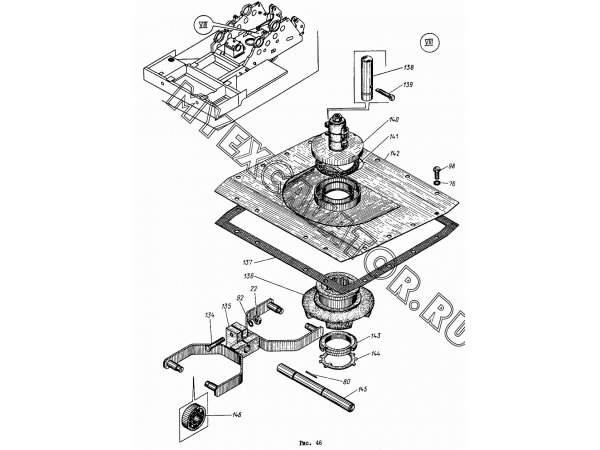 Платформа поворотная ЭО-4112.20.00.00.000 Донэкс ЭО-4112