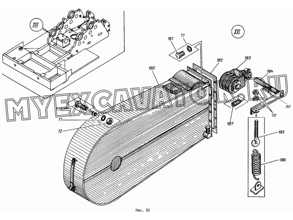 Платформа поворотная ЭО-4112.20.00.00.000 Донэкс ЭО-4112