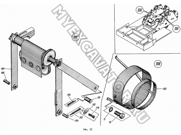 Платформа поворотная ЭО-4112.20.00.00.000 Донэкс ЭО-4112