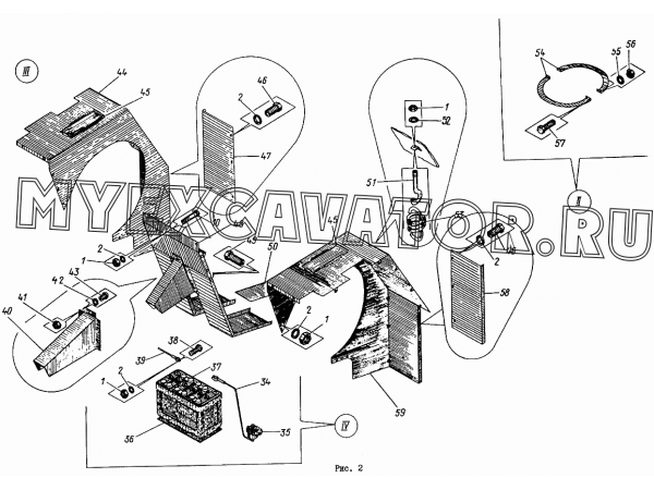 Экскаватор ЭО-4112.00.00.00.000-10 Донэкс ЭО-4112