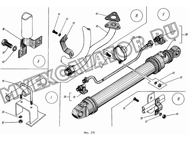 Оборудование гидравлическое 652А.695 Донэкс ЭО-4112