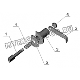 Защелка ЗТМ216А-18.00.00.110