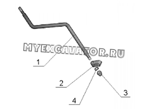 Защелка ЗТМ216А-18.00.00.110 Донэкс ЗТМ-216