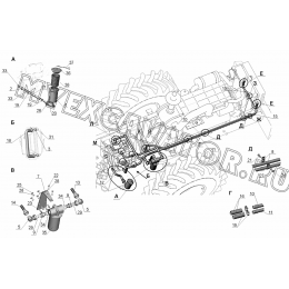 Гидросистема ГМКП ЗТМ213-14.00.000
