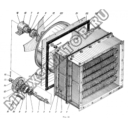 Блок радиаторов ЭО-5122.11.16.100