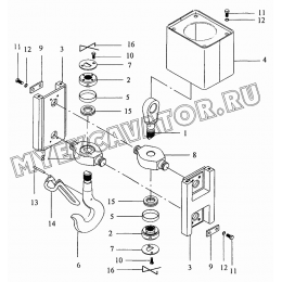 Подвеска крюковая КС-3577А.66.300