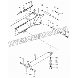 Установка телескопической стрелы КС-35714.63.000