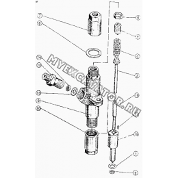 Форсунка ММЗ Д-245.12