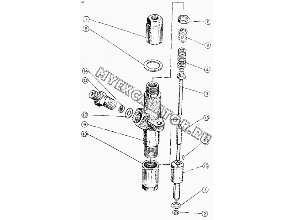 Форсунка мтз схема - 97 фото