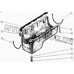 Масляный картер ММЗ Д-245.12