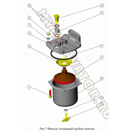 Фильтр топливный грубой очистки ММЗ Д-245.30