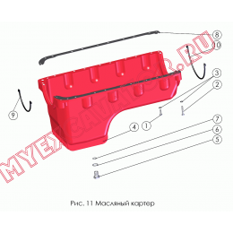 Масляный картер ММЗ Д-245.30