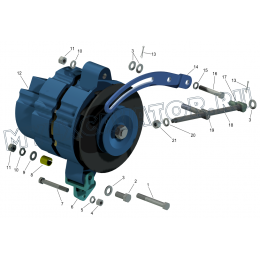 Установка генератора ММЗ Д-245