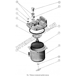 Фильтр топливный грубой очистки ММЗ Д-245S2-413
