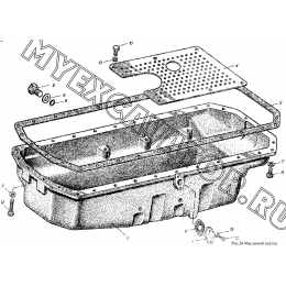 Масляный картер ММЗ Д-260.4