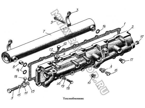 Теплообменник ММЗ Д-260.5-24