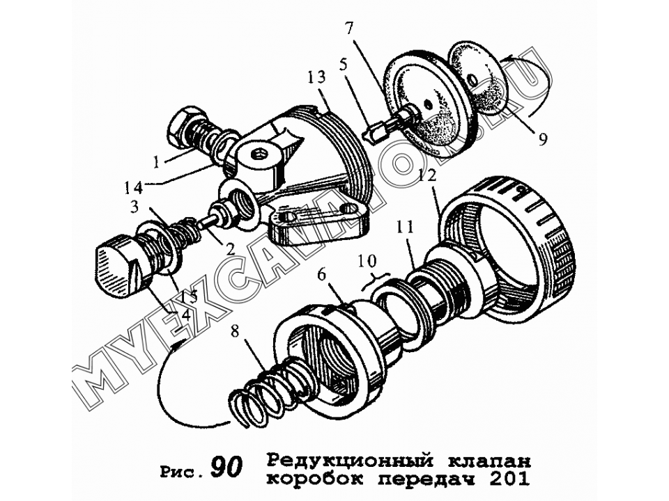 Кпп ямз 236 каталог запчастей схема