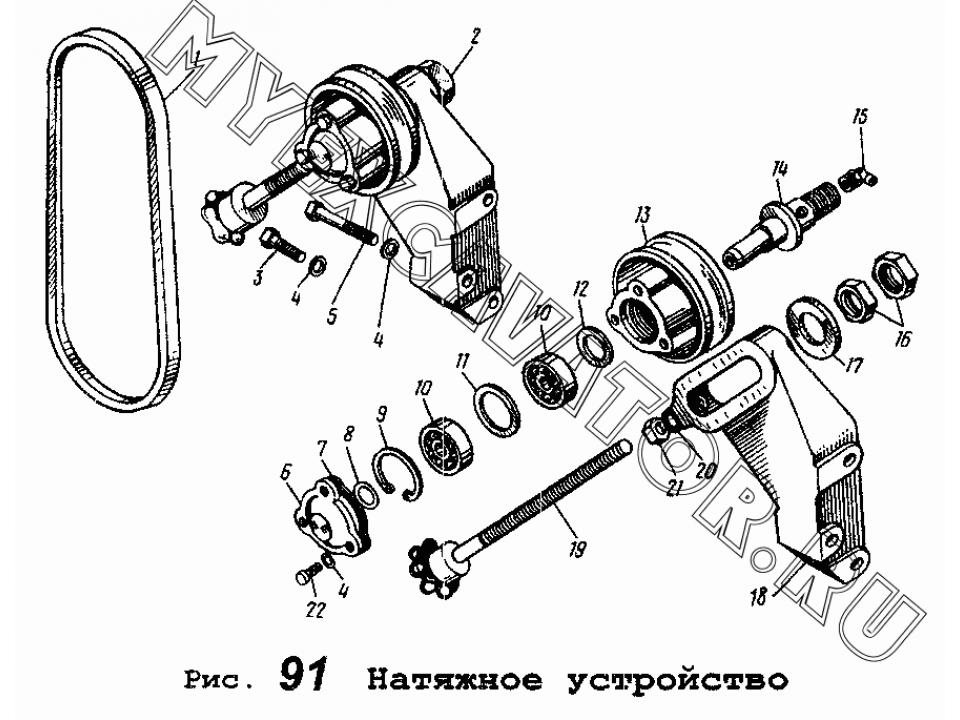 Компрессор ямз 236 схема