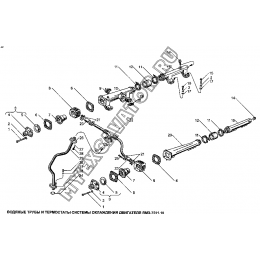 Схема охлаждения ямз 7511